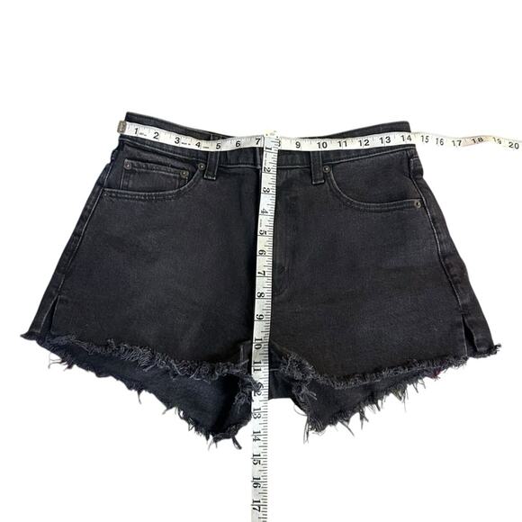 Abercrombie & Fitch Black High Waist Women Shorts - Picture 7 of 10
